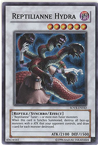 Yu-Gi-Oh! - Reptilianne Hydra (SOVR-EN042) - Stardust Overdrive - Unlimited Edition - Super Rare