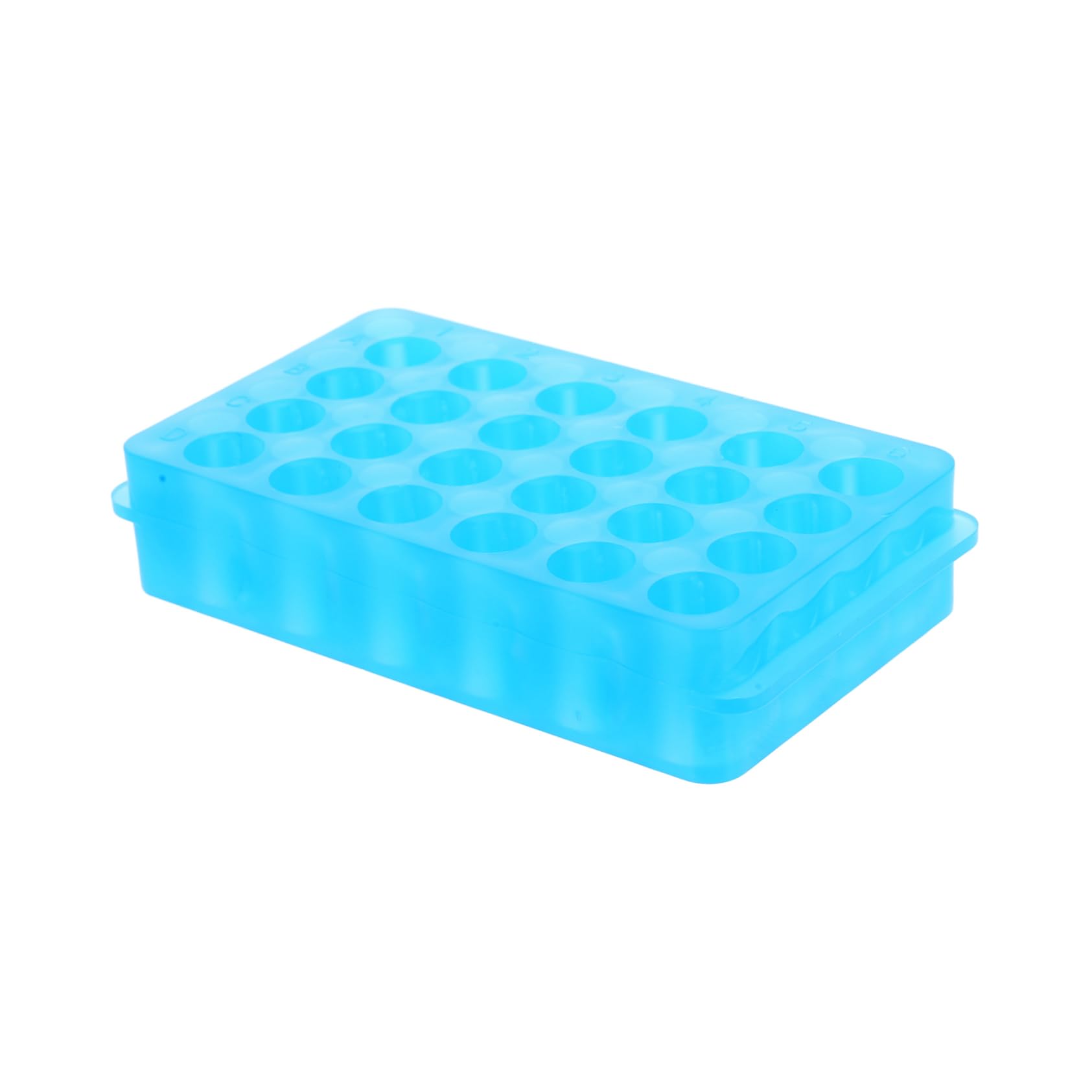 HEALLILY Centrifugal Tube Rack 24 Slots Test Tube Holder for Chemistry Reusable Compact Storage for Laboratory