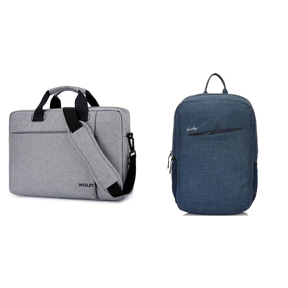 Wesley Xenon office Laptop Bag (Compatible with 15.6inch laptops) briefcase notebook professional bu (B0BQY71R43) Amazon Price History, Amazon Price Tracker