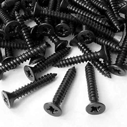 100 Pieces Size : 1.5 Inches Black Screws for Multi Purpose Usages-picture-26