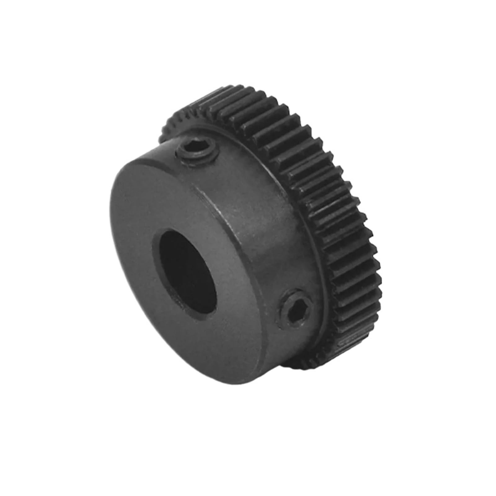 Bevel Gear Pinion Hardware Mechanical 0.5 Mod 45# Steel Spur Gear with Step 0.5M Pinion Gear 0.5 Motor Gear Parts Accessories Inner Hole 8mm 20/22/24/25//26/28/30/32/34/36-45T Teeth(45 Teeth)