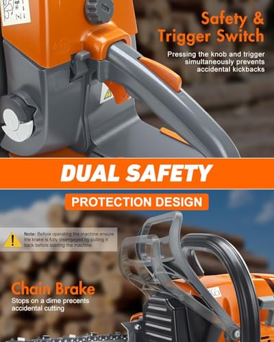 NS872 72cc 28-Inch Gas Chainsaw