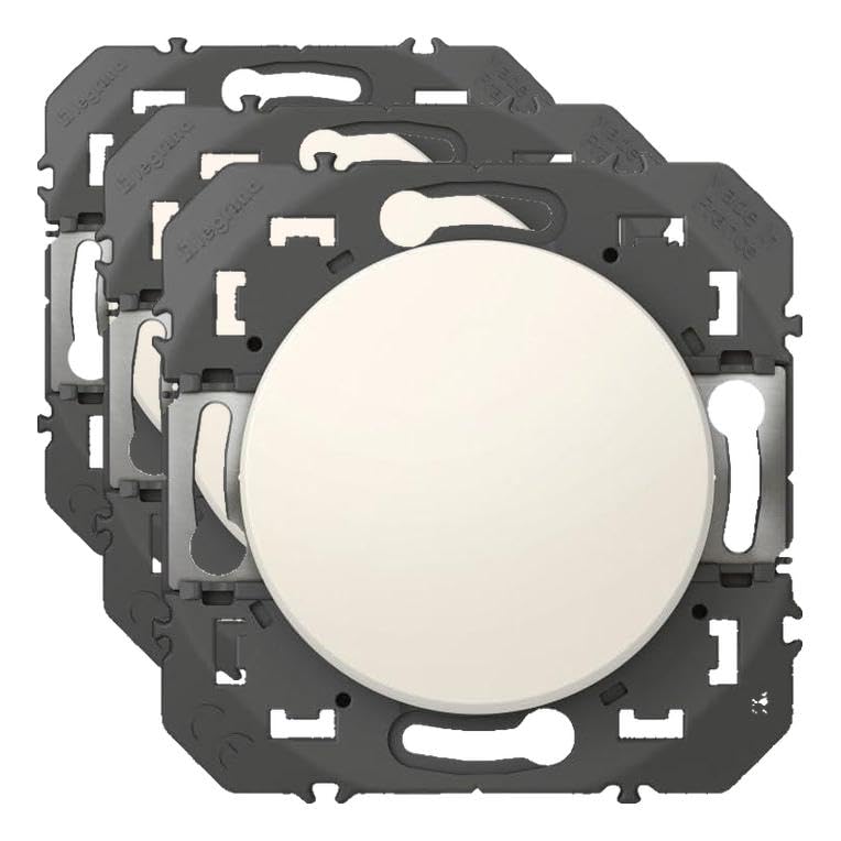 Bouton-Poussoir 6A LEGRAND Composable Compatible Avec Plaques de Finition