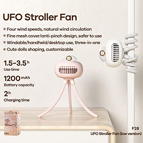 Ventilador sem lâmina 4 velocidades sem fio vento forte mini ar condicionado flexível 3600 mah carri