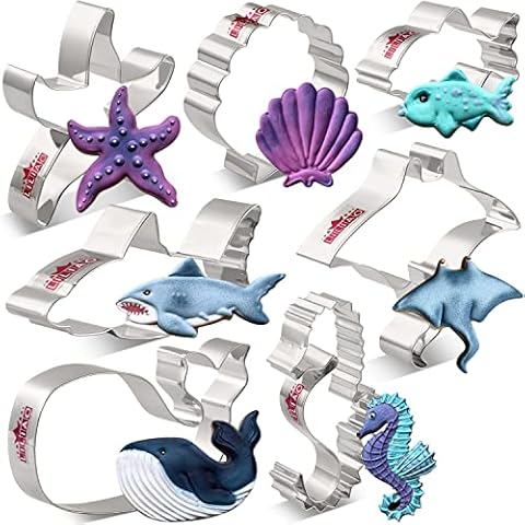LILIAO Under the Sea Cookie Cutter Set Cover