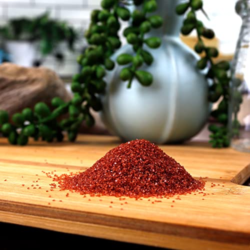 NW Wholesaler 2 lbs Dark Red Marsala Floral Sand for Vase Fillers, Planters and Pots, Terrariums, Sand Art, Aquariums, DIY, Decor, Fairy Garden, and Arts & Crafts