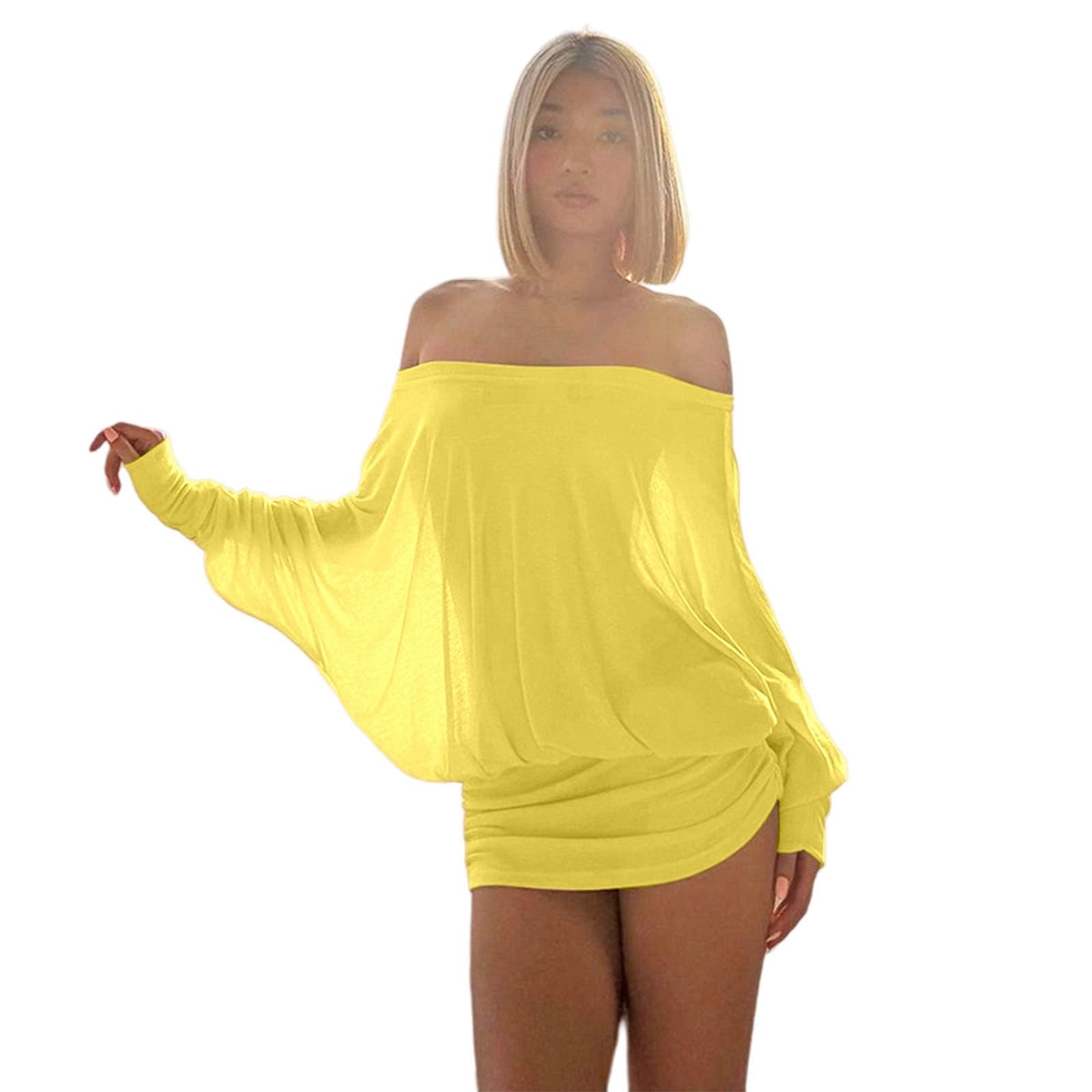Vestido ajustado con cuello fruncido para mujer, tubo superior, elegante, estilo puro deseo, alta tendencia, tejido transpirable, perfecto atuendo diario ligero