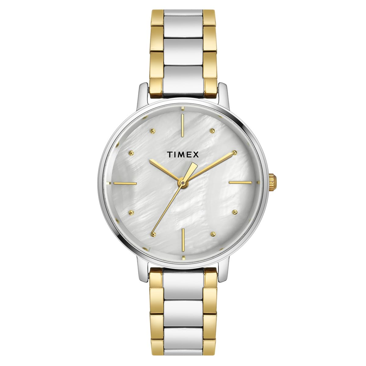 TIMEX Women Grey Round Analog Brass Dial Watch- TWEL15808 (B0CJYCH13T) Amazon Price History, Amazon Price Tracker