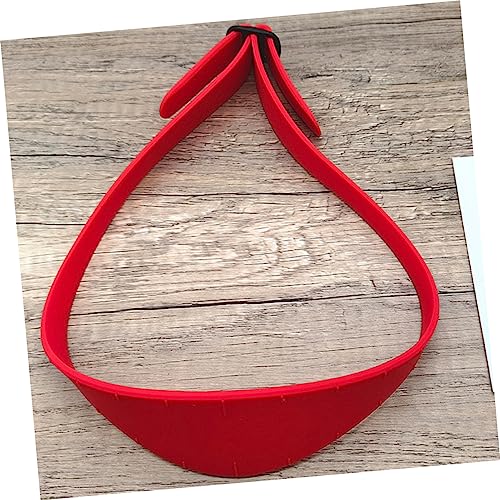 Guide de coupe de cheveux silicone réglable et flexible pour rasage précis