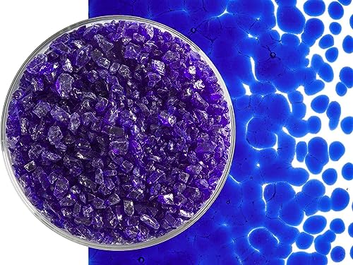 Bullseye Light Mineral Green Transparent Fusible Glass Frit - Fine - 5 Oz. Jar - 90 COE