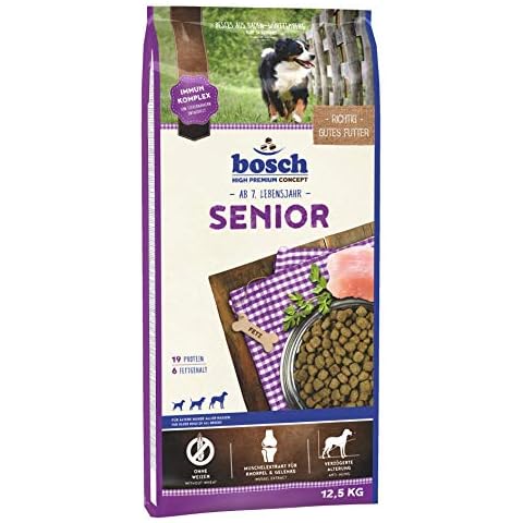 bosch HPC Senior | Hundetrockenfutter für ältere Hunde aller Rassen | 1 x 12.5 kg Cover