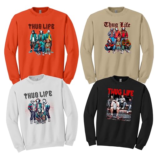 Thug Life Halloween Sweatshirt - Witches Movie Sweatshirt, Halloween Sandras