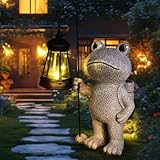 Delighture Garden Statue Outdoor Decor, Patio Garden Sculptures & Statues, Resin...