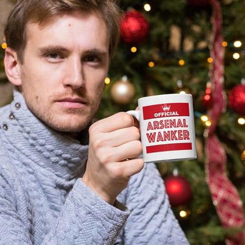 Bagamug Football Rival Mug – Arsenal Banter Gift – Funny Office Mug Ceramic Coffee Cup Premier League Gooners Secret Santa Birthday Dad Boss Uncle Cheeky Novelty Cup for Him or Her - Image 2