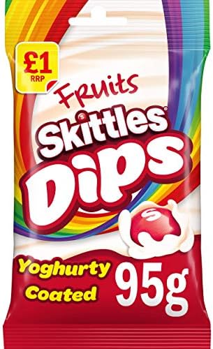 Skittles Dips Sweets Treat Bag, 95g