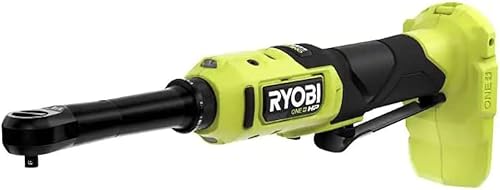 RYOBI - Trinquete de alcance extendido inalámbrico sin escobillas de 18 V ONE+ HP de 18 V (solo herramienta) - PBLRC25B