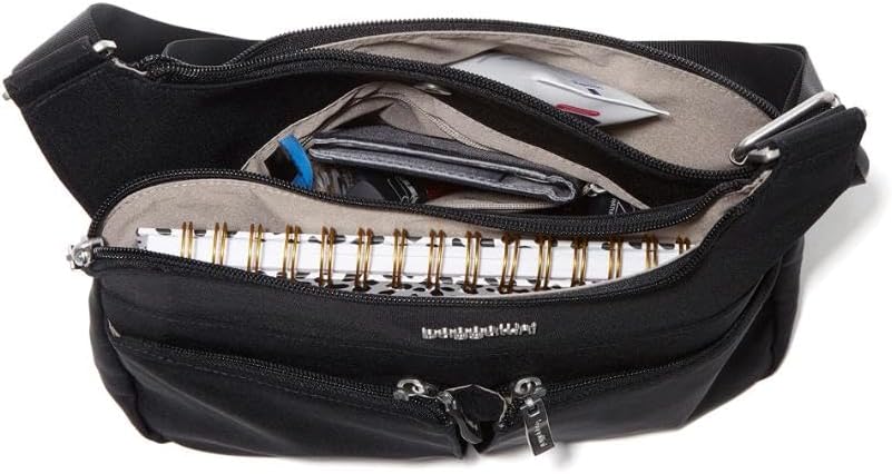 Baggallini Crossbody Travel Bag 11x8.5 Lightweight Water-resistant Nylon Handbag - Image 10
