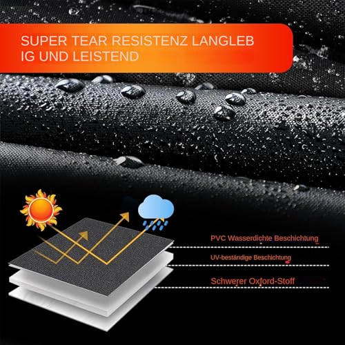 Housse imperméable pour foyer de jardin haut de gamme - 8