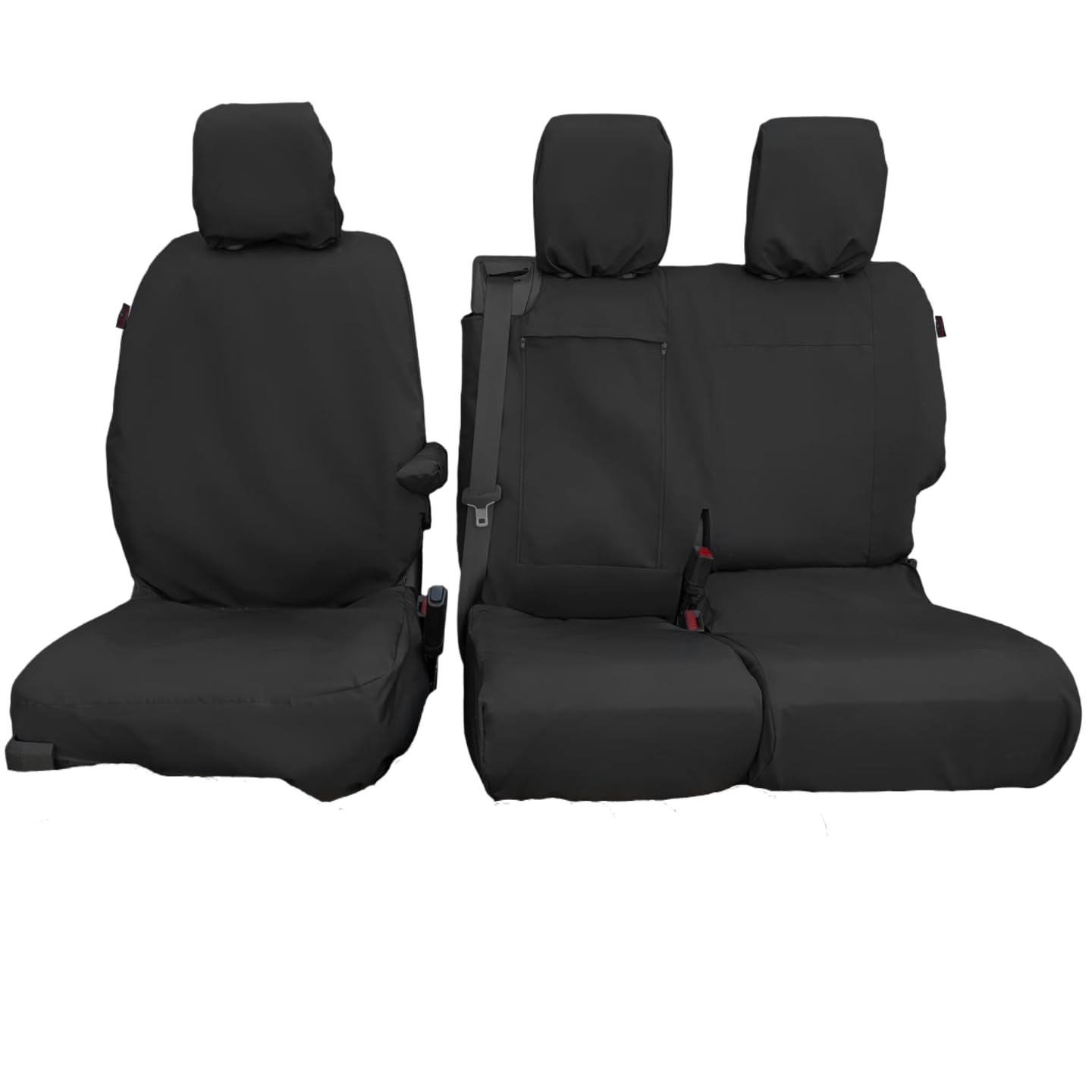 Waterproof Van Seat Cover, Tailored Waterproof Heavy Duty Seat Covers to fit Vauxhall Vivaro 2019+ | Peugeot Expert 2016+ | Citroen Dispatch 2016+ | Toyota Proace | Fiat Scudo