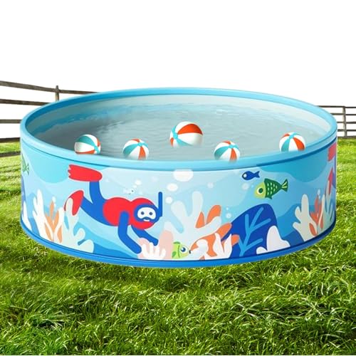 Kinderpool - Aufblasbare Badewanne,Verstärkte Runde...