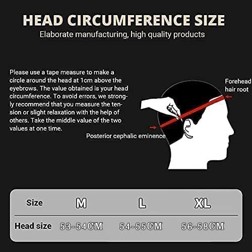 Miniatura 5 de Woljay Casco vintage retro abierto para motocicleta, gorra de béisbol, medios cascos para hombres y mujeres, para ciclomotor, jet, Street Cruiser