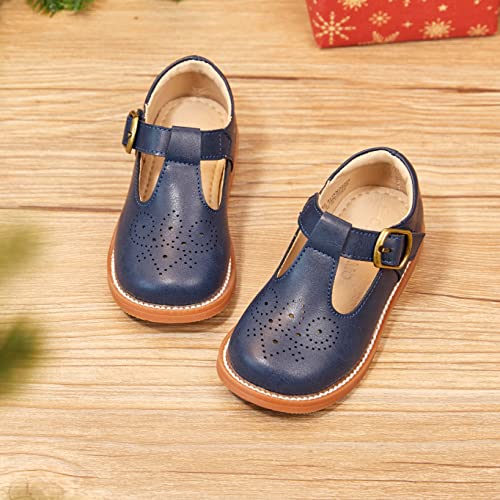 Image of Otter MOMO Toddler Little Boys Girl's Ankle Boots Side Zipper Lace-Up Outdoor Walking Shoes