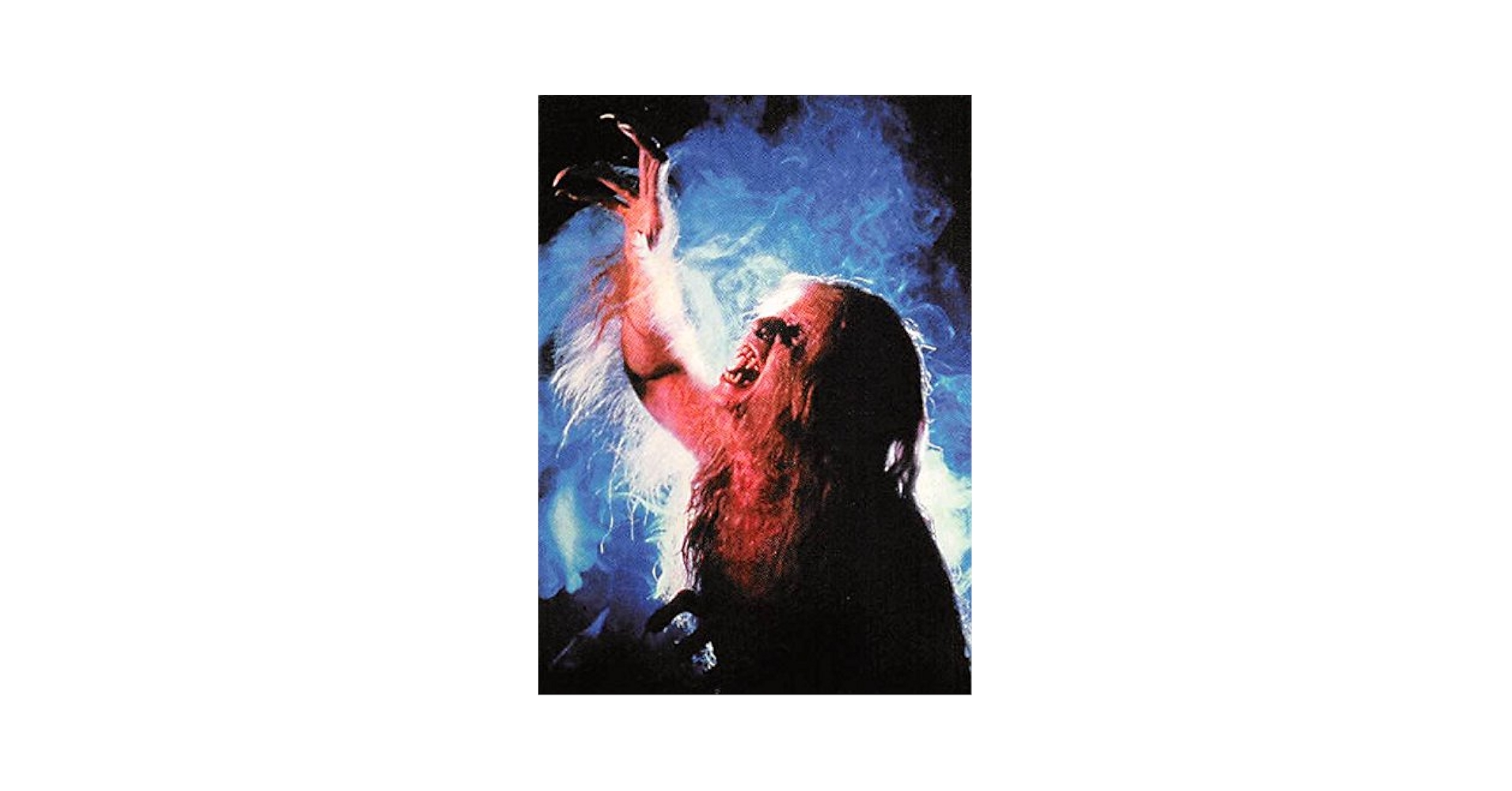 Ozzy Osbourne trading card (Werewolf, Bark at the Moon) 2001