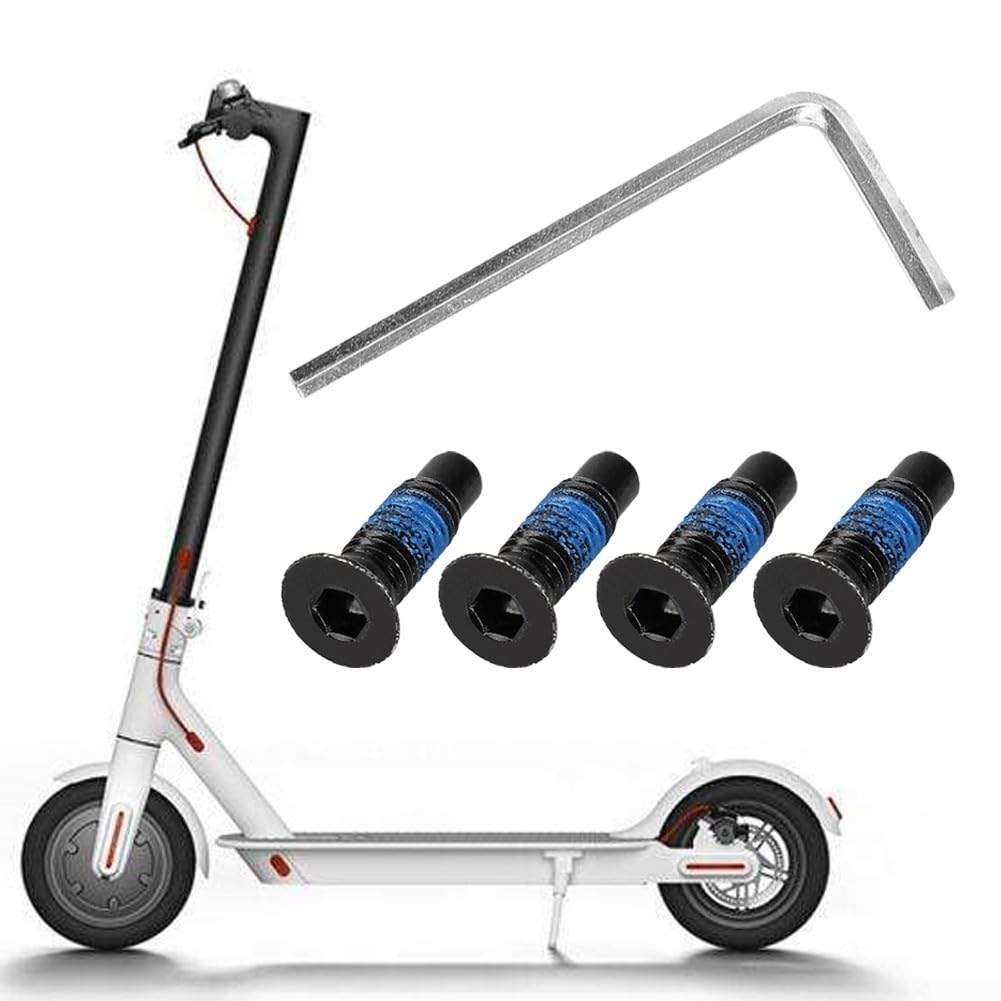 Kit de tornillos de montaje para scooter eléctrico Ninebot Max G30 ES1 ES2 ES4 F, pernos de acero inoxidable, 10 piezas