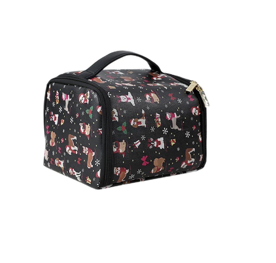 Ulalaza Lunch Bag Insulated Lunch Box for Work Adult Portable Cooler Bag Cute Lunch Tote Bag Reusable Freezable Leakproof Office Picnic Beach