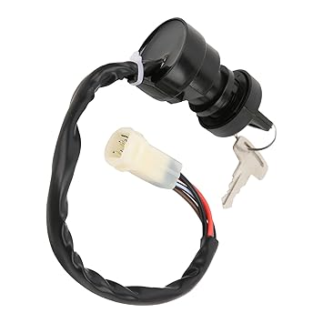 35100 HM7 003, Ignition Key Switch ABS Vehicle Parts with 2 Keys Replacement for FourTrax Foreman 400 TRX400FW 4x4 for Upgrade
