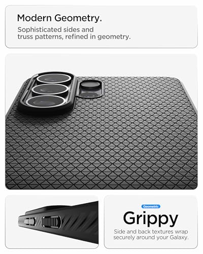 Image of Spigen for Galaxy S26 Ultra Case, Liquid Air [No Magnet Ring] [Military-Grade Protection] - Matte Black