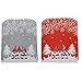 CLISPEED 2Pcs Housse de Chaise de Noël Housse de Chaise de Noël Couvre Suédois Tomte Gnomes Housses de Siège de Noël pour La Décoration de Table de Noël Fournitures de Vacances