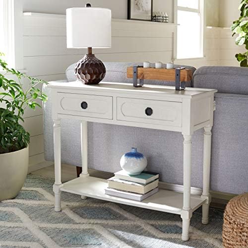 Liberty Mill Creek 2-Drawer Sofa Table in Peppercorn