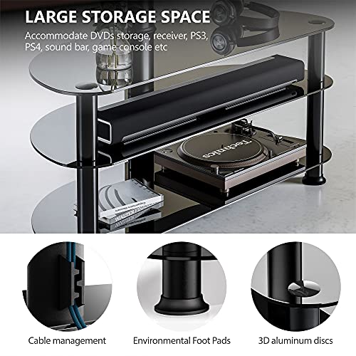 FITUEYES Mobile TV Soggiorno con Girevole Supporto...