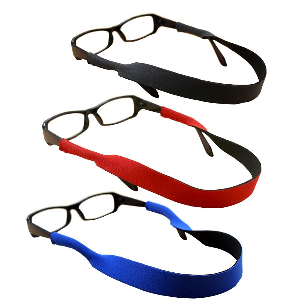 ORiTi Neoprene Eyeglasses Holder Strap, Non-slip Sports Sunglasses String Retainer, Eye Glasses Retainer Cord Chains Lanyards for Men Women Sports Outdoors Eyewear