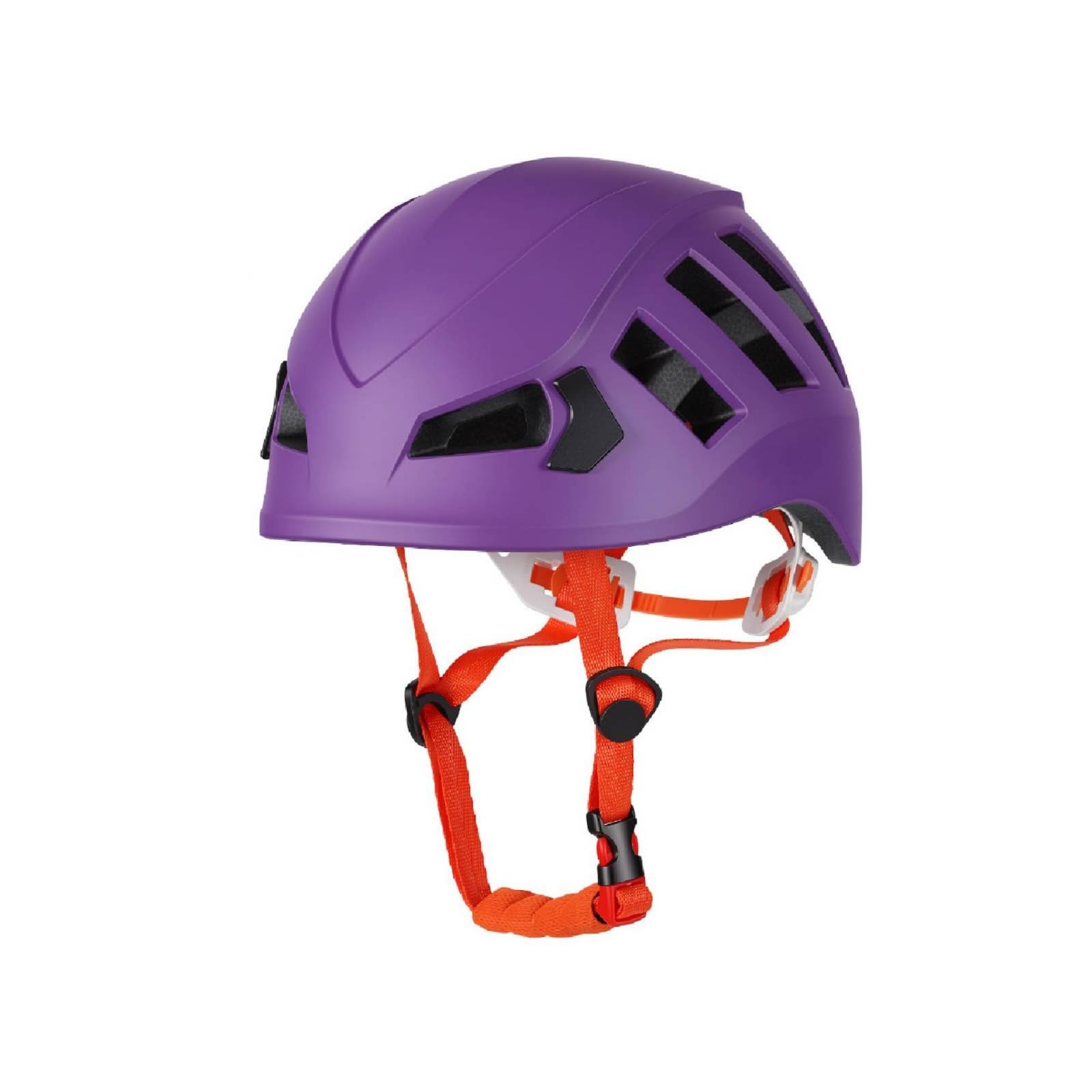 Casque avec Mentonnière Réglable, Violet Taro