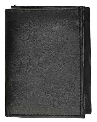 Marshal Wallet Men's Genuine Leather Trifold Wallet2