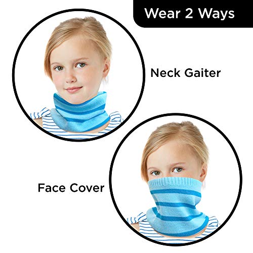 Hasbro My Little Pony Girls Winter Hat, Gloves, and Gaiter 3 Piece Set (4-7), Size Age 4-7, Rainbow Dash4