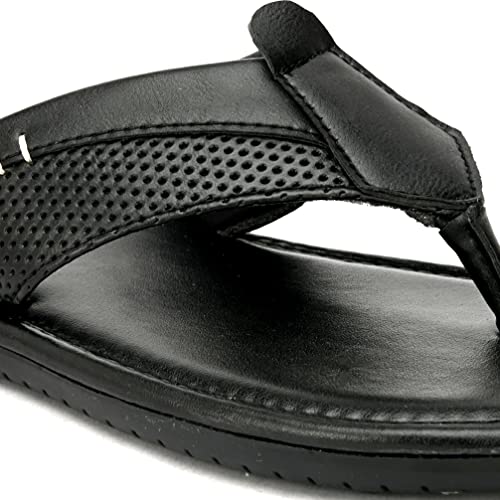 Image of San Frissco Men's Sandal Summer Chappal with Sturdy Grip /Ultra Soft Lightweight Durable Chappal for Outdoor Use /Festive Ethnic Wedding Slip on Slippers for Men