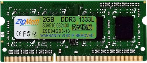 Image of 2GB DDR3 RAM | 1333MHz Laptop RAM | Notebook RAM (Memory) | CL-9 |SO-DIMM | PC3-10600 |1Rx8 Single Rank| Made in India| -3 Year Warranty