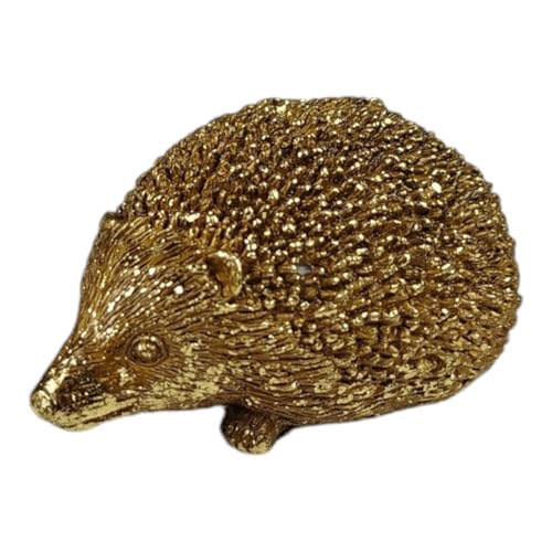 FTWDesign Figurine de hérisson en or - Décoration d'automne moderne