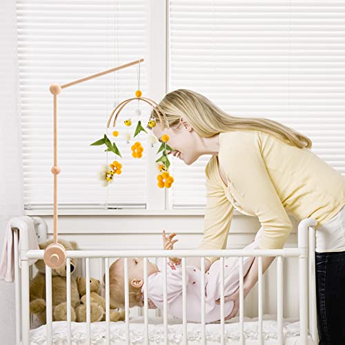 Youuys Supporto Giostrina Lettino in Legno