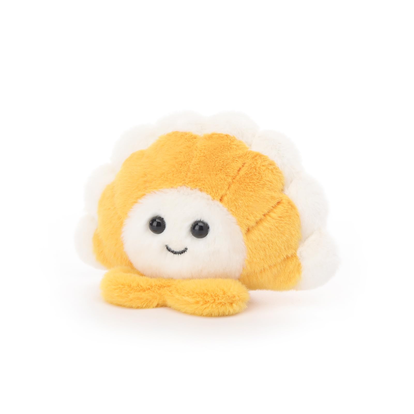 Apricot Lamb Clever Scallop Plushies Stuffed Animals for Baby Girl and Boy Soft Cute Plush Toys for Kids 5.1 Inches - Image 4