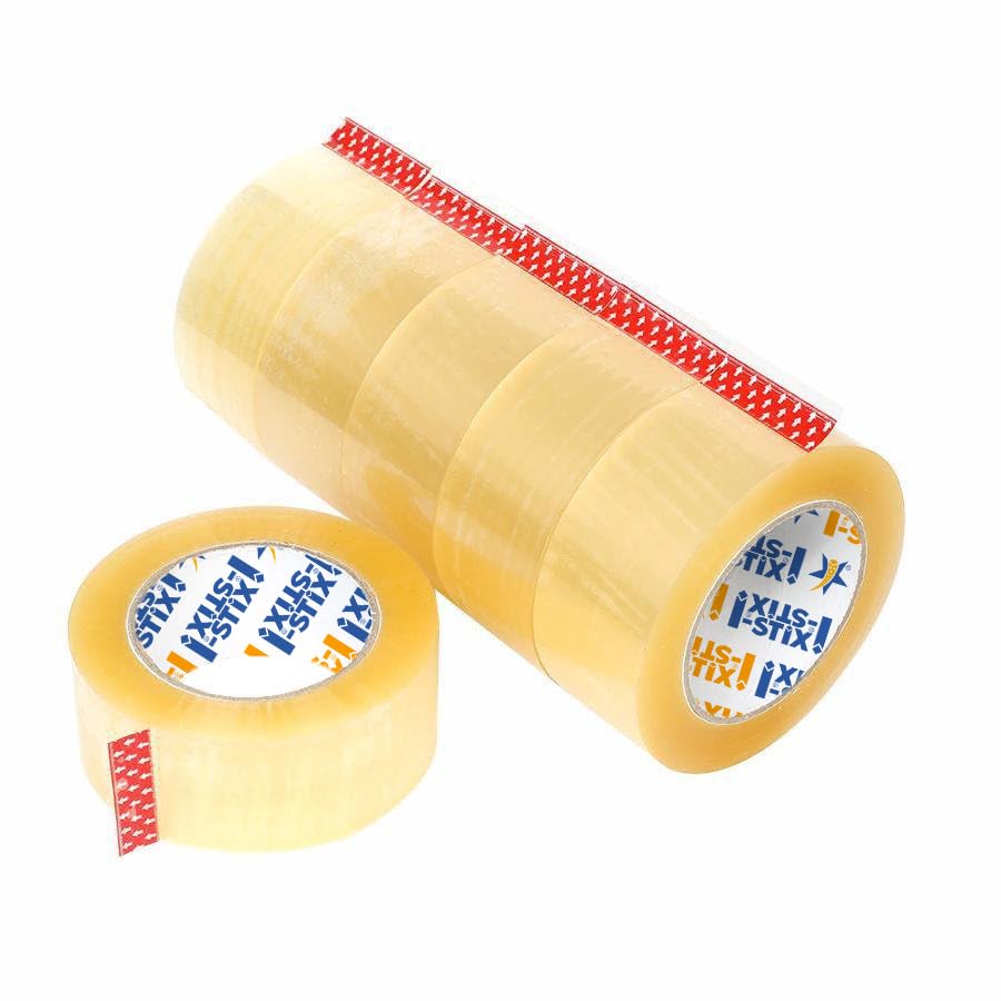 i-stix | High-strength BOPP Packaging Tape | 48MM x 120Y | Pack of 6 Rolls | Cello Tape Multi Pack (Transparent) (B0D6NCX4Z3) Amazon Price History, Amazon Price Tracker