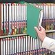 Smead Endlasche Klassifizierungsmappe, legal, gerade, 2 Trennwände, grün, 10 pro Box (29785)