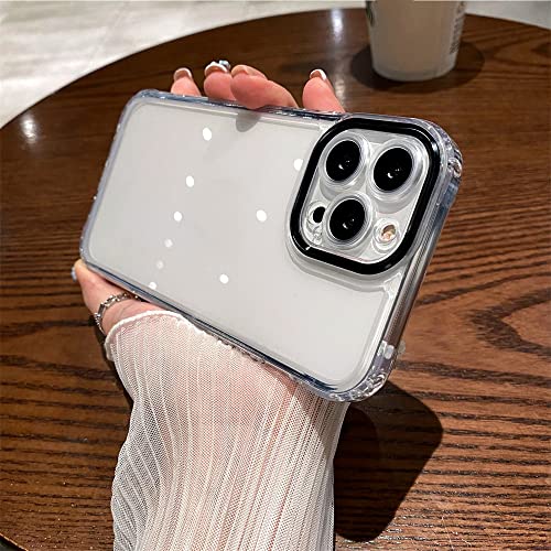Coque acrylique iPhone 13 Pro Max anti-jaunissement protégeant l'objectif des rayures