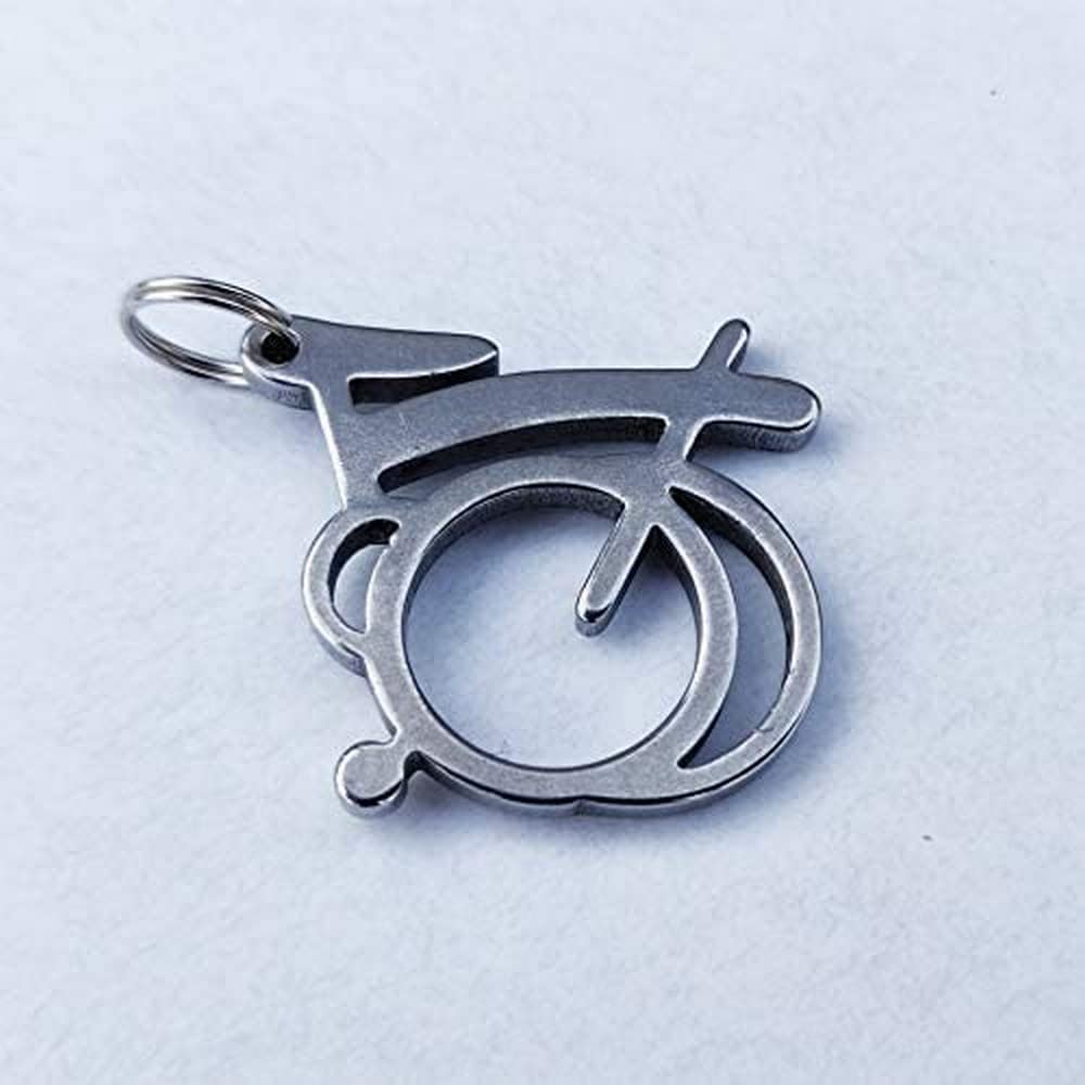 London Craftwork Keychain Aluminium Lightweight for Brompton Folded