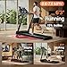 UMAY Treadmill for Home with 15% Incline, 2.5HP Silent Motorised folding treadmill, 14km/h High Speed Electric Running Machine, 136kg Max Weight, Shock Absorption, Space Saving