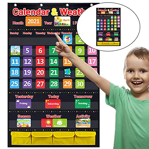 Organizador de de calendário em e gráfico de de previsão do tempo - Todos os Pendurar na parede