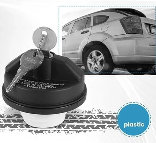 Miniatura 3 de Llenadora de tanque de combustible con cerradura de tapa de gas con llave para Chevy Silverado, Equinox, Tahoe, Traverse GMC Toyota 4Runner Camry